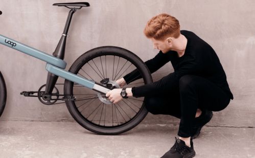 自行車(chē)界的黑科技 車(chē)架擰成 麻花 ,組裝就像玩積木...